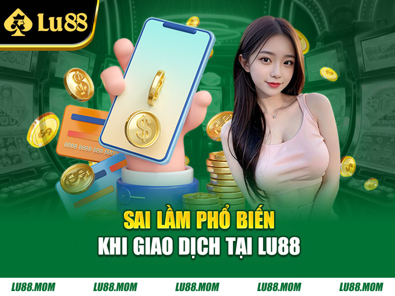 Sai lầm phổ biến khi giao dịch tại Lu88 