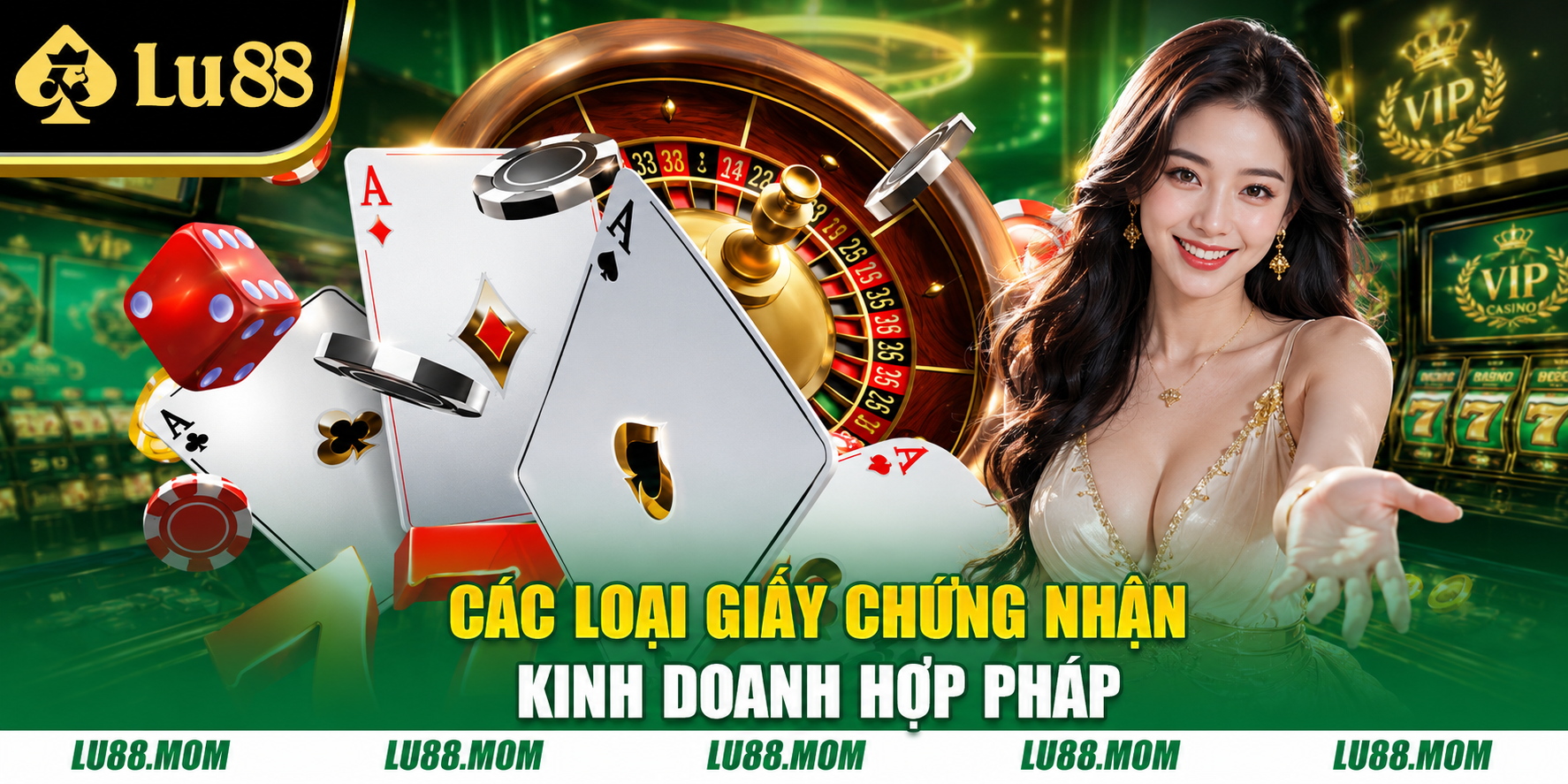Các loại giấy chứng nhận kinh doanh pháp lý LU88